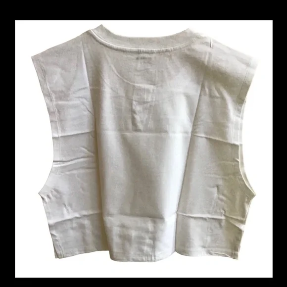 Hanes X Karla “The Sleeveless Crop” Tee (NWT) (Size: XL) - Picture 6 of 11